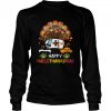 Nurse Happy Hallo Thanks Mas Halloween Christmas shirt