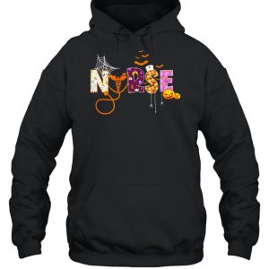 Nurse symbol happy Halloween shirt 3