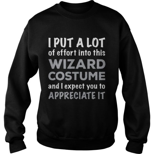 Official Easy Lazy Wizard Halloween Costume shirt