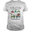 Official Gnomes It’s fine we’re fine everything is fine #2nd Grade Teacher Christmas lights shirt