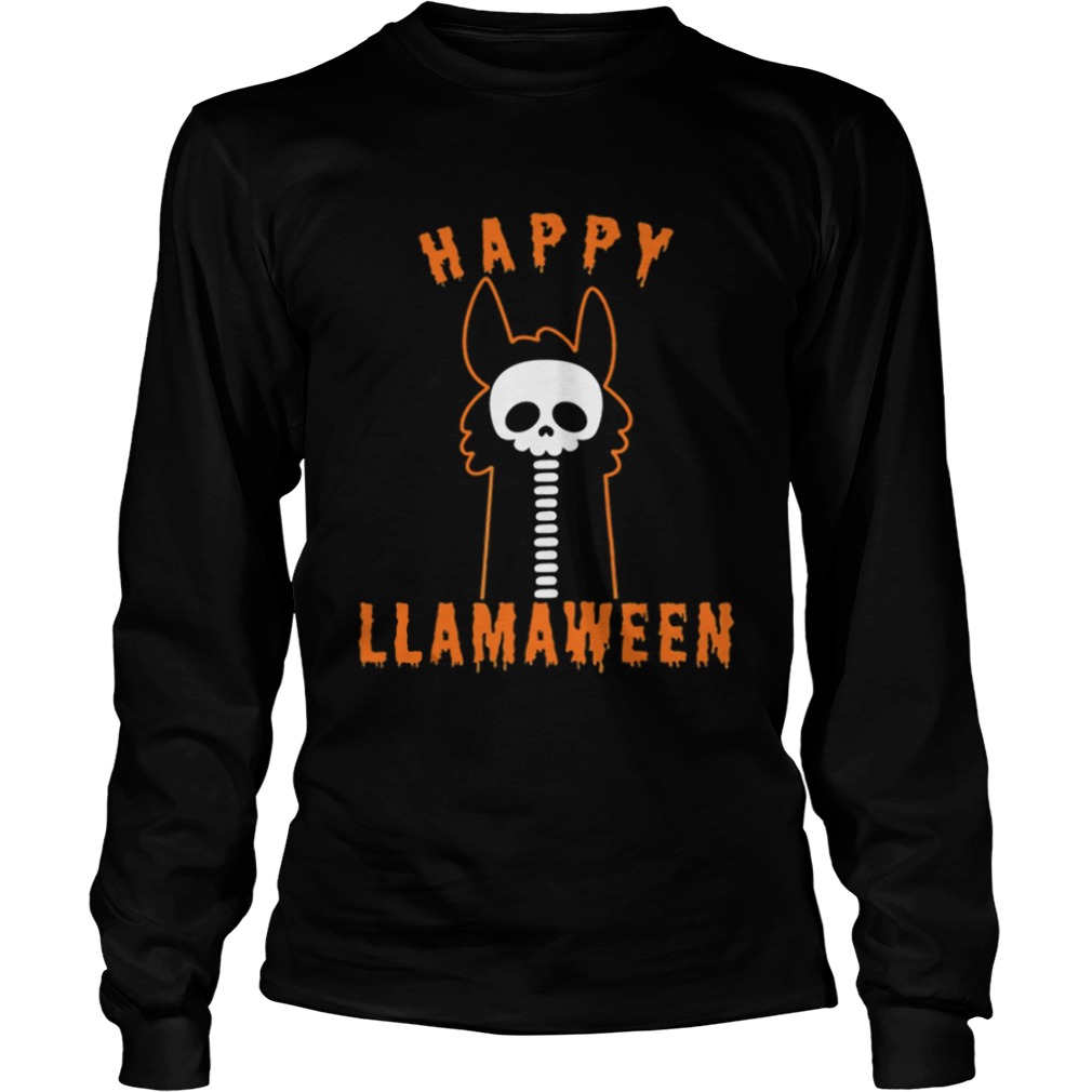 Official Halloween Llama Funny Happy Llamaween shirt Official Halloween Llama Funny Happy Llamaween shirt