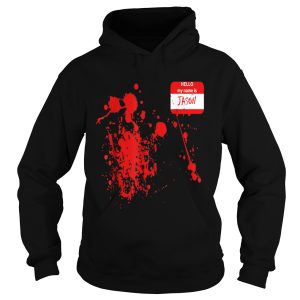 Official Hello My Name Is JasonFunny Halloween Costume shirt