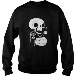 Official Skeleton Drink Coffee Saves Halloween shirt