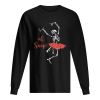 Oh snap Skeleton love Ballet Halloween shirt