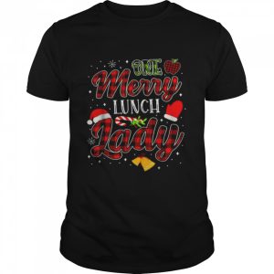 One Merry Lunch Lady Christmas shirt