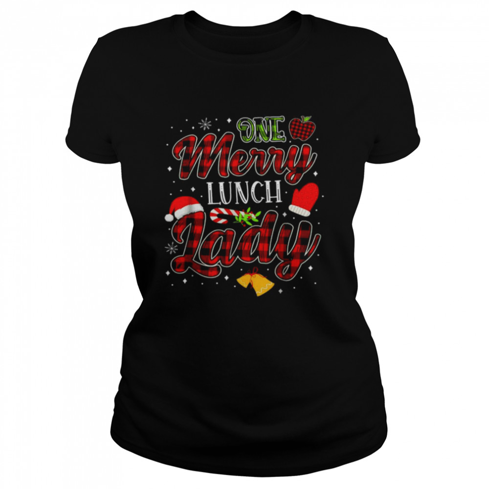 One Merry Lunch Lady Christmas shirt One Merry Lunch Lady Christmas shirt