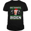 One Thankful Biden Ugly Christmas T-Shirt