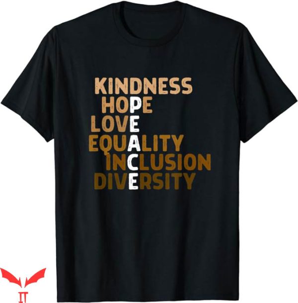 Orange Day T-Shirt Kindness Peace Equality Inclusion Shirt