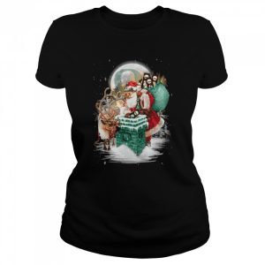 Oregon Ducks Football Merry Christmas Santa Claus Gift Oregon Ducks T-shirt