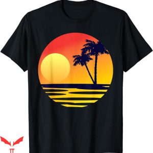 Palm Tree T-Shirt Cute Hawaiian Summer Vacation Gift T-Shirt