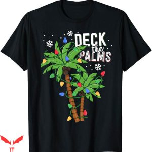 Palm Tree T-Shirt Deck The Palms Tropical Hawaii T-Shirt
