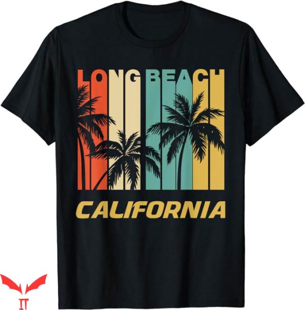 Palm Tree T-Shirt Long Beach California Palm Trees T-Shirt