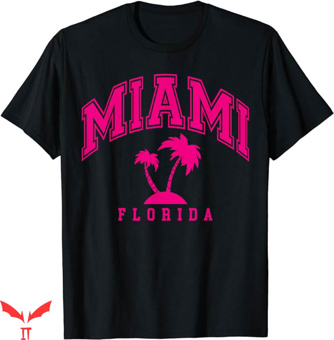 Palm Tree T-Shirt Miami Beach Florida Palms T-Shirt Palm Tree T-Shirt Miami Beach Florida Palms T-Shirt