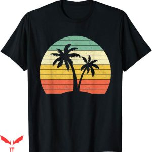Palm Tree T-Shirt Retro Tropical Beach Shirt TShirt Trending