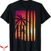 Palm Tree T-Shirt Summer Sunset Palm Trees Tee Trending