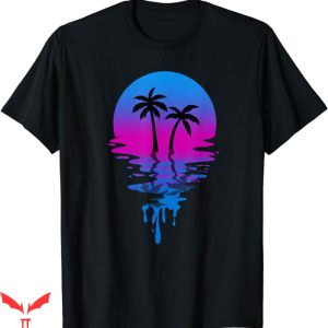 Palm Tree T-Shirt Vintage Sunset Palm Tree T-Shirt Trending