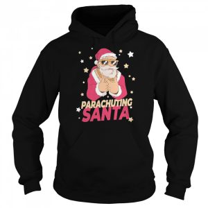 Parachuting Santa Claus Christmas Holiday Parachuting Sweater Shirt 5