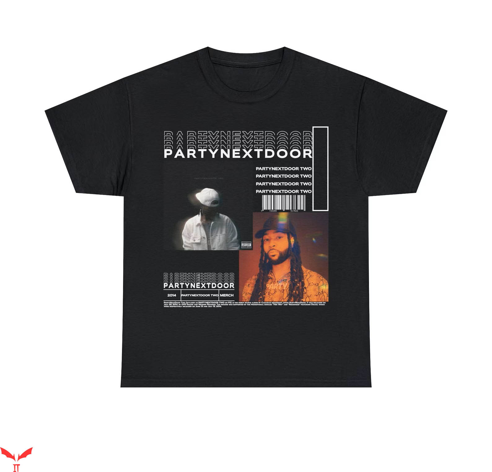 Party Next Door T-Shirt Album Cover T-Shirt Music Party Next Door T-Shirt Album Cover T-Shirt Music