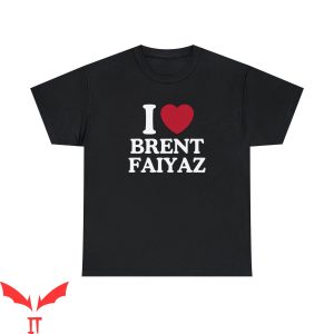 Party Next Door T-Shirt I Love Brent Faiyaz Tee Shirt Music