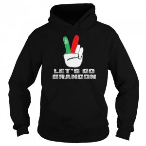 Patriotic Let's Go Brandon Conservative Christmas Distressed T Shirt 5