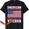 Patriotic Made In Usa T-Shirt Served With Honor Veteran