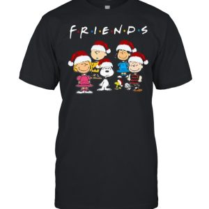 Peanut Snoopy Friends Merry Christmas shirt