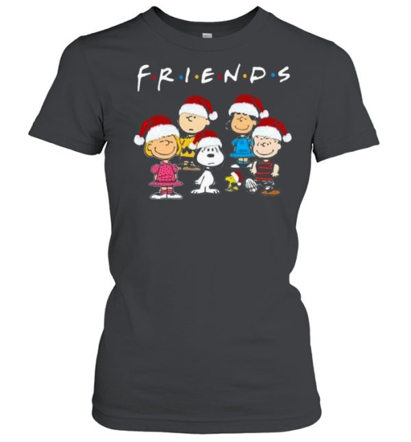 Peanut Snoopy Friends Merry Christmas shirt