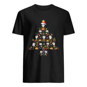 Penguin Christmas Tree Merry T-Shirt