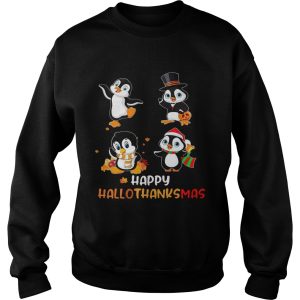 Penguin Happy Hallothanksmas shirt