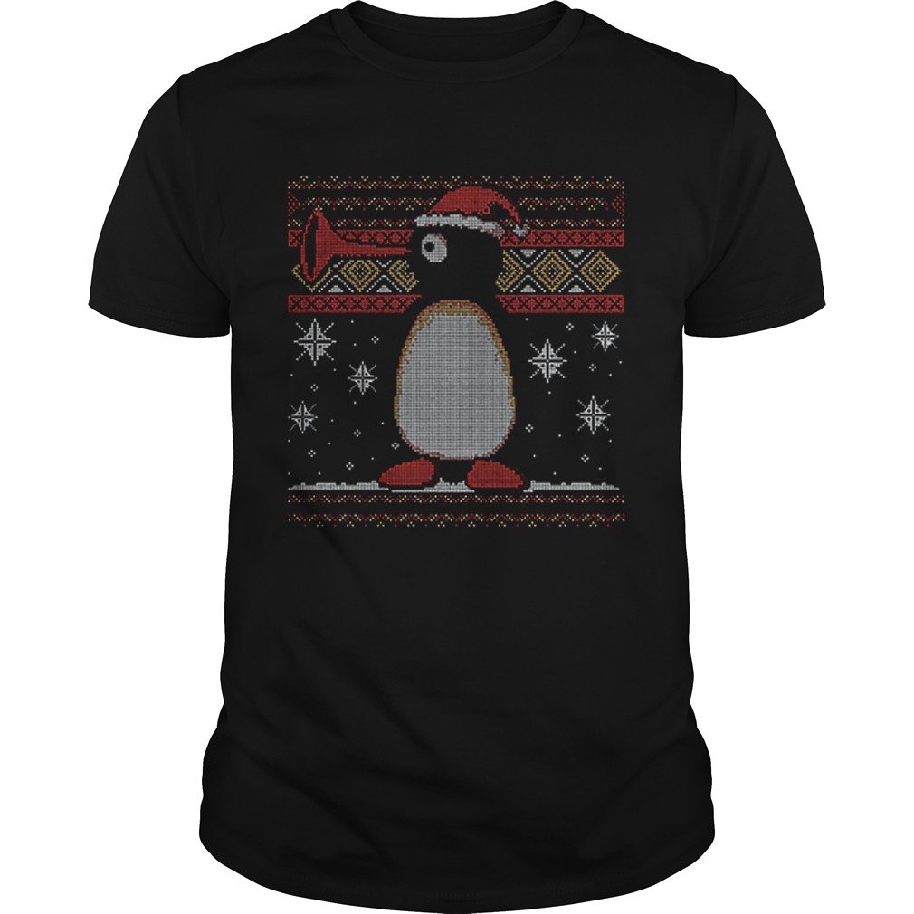Penguin Pingu noot noot ugly Christmas shirt Penguin Pingu noot noot ugly Christmas shirt