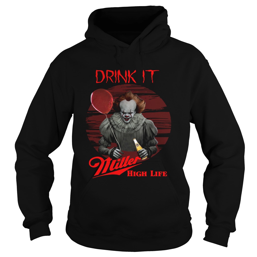 Pennywise Drink IT Miller High Life shirt Pennywise Drink IT Miller High Life shirt