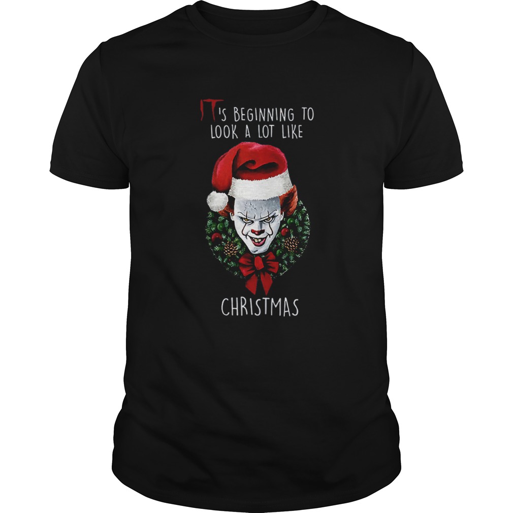 Pennywise Its beginning to look alot like christmas shirt Pennywise Its beginning to look alot like christmas shirt
