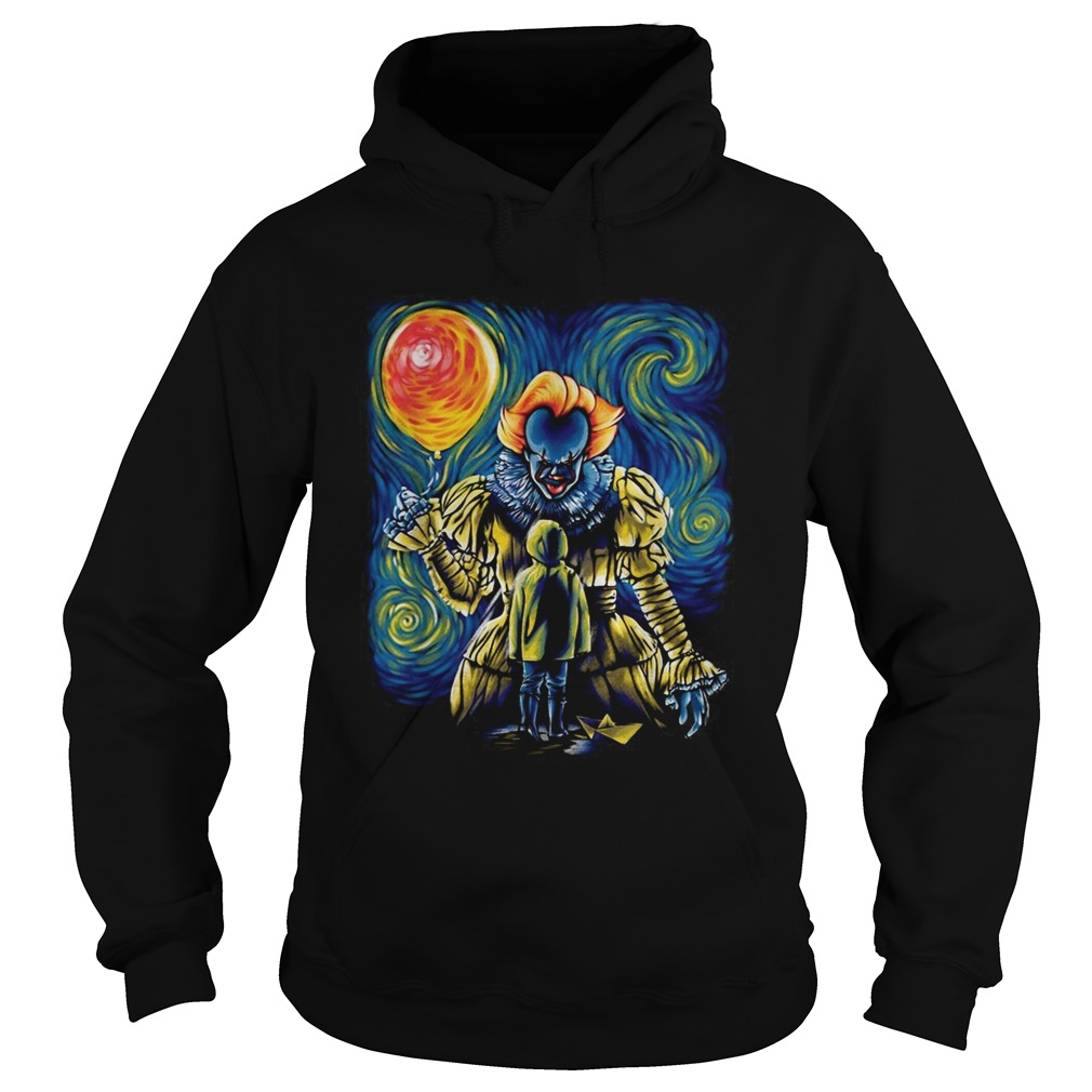 Pennywise and Georgie Van Gogh shirt Pennywise and Georgie Van Gogh shirt