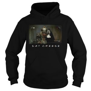 Pennywise and Valak say cheese photo shirt