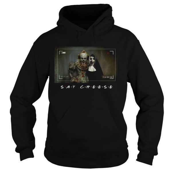 Pennywise and Valak say cheese photo shirt