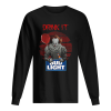 Pennywise drink IT Bud Light Shirt