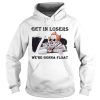 Pennywise get in losers were gonna float halloween t-shirt
