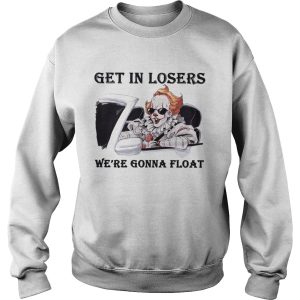Pennywise get in losers were gonna float halloween t shirt 3