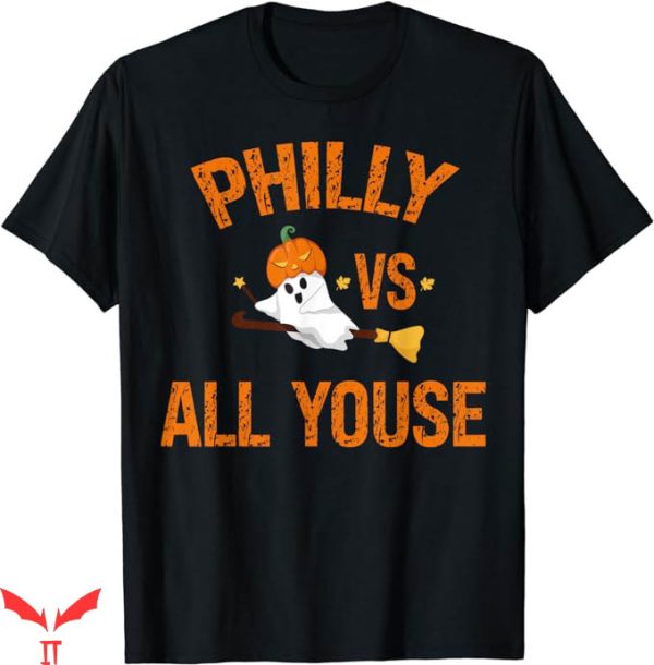 Phillies Take October T-Shirt Philly All Youse Funny Ghost