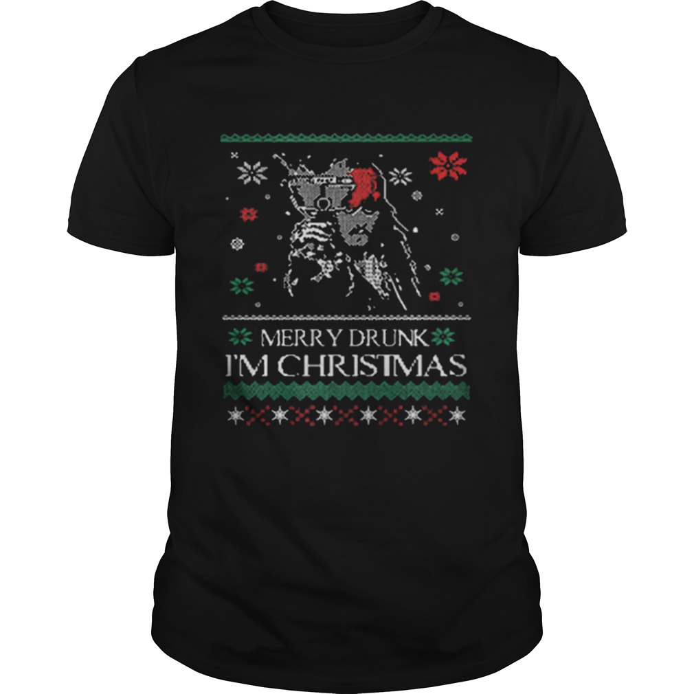 Pirates Of The Caribbean Merry drunk im Christmas ugly shirt Pirates Of The Caribbean Merry drunk im Christmas ugly shirt