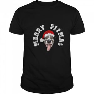 Pitbull Christmas Merry Pitmas shirt