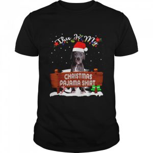 Pitbull Santa This Is My Christmas Pajama shirt