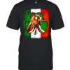 Pitbull St Patricks Day flag shirt