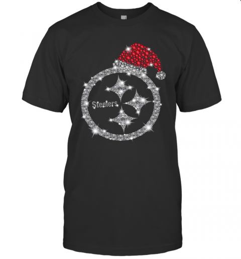 Pittsburgh Steelers Diamond Christmas T-Shirt Pittsburgh Steelers Diamond Christmas T-Shirt