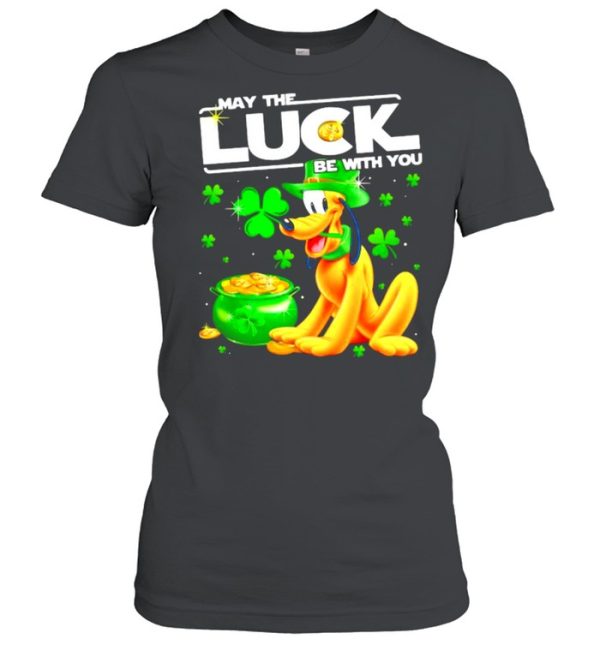 Pluto May The Luck Be With You Patrick Day Shirt