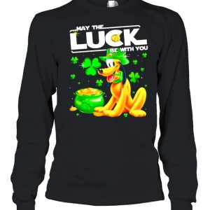 Pluto May The Luck Be With You Patrick Day Shirt 3