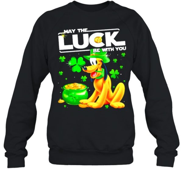 Pluto May The Luck Be With You Patrick Day Shirt