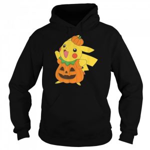 Pokemon Halloween Pikachu Pumpkin shirt 3