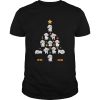 Poodle Christmas Tree Cute for Poodles Pajamas shirt