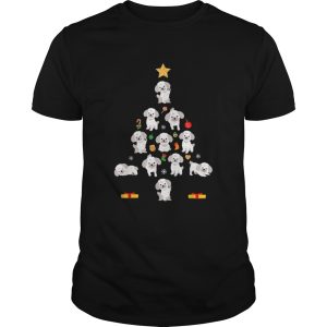 Poodle Christmas Tree Cute for Poodles Pajamas shirt